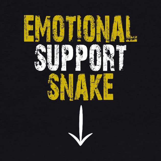 offensive funny emotional support snake by whosfabrice